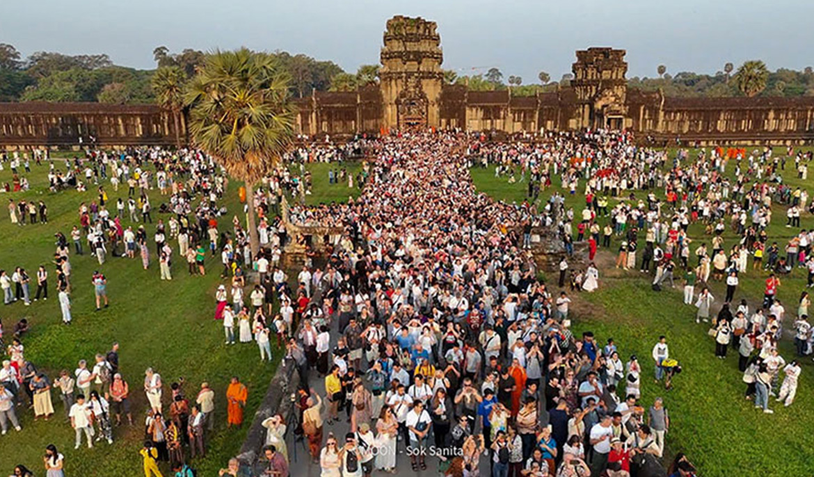 Cambodia records significant rise in Chinese tourist arrivals to famed Angkor in Q1