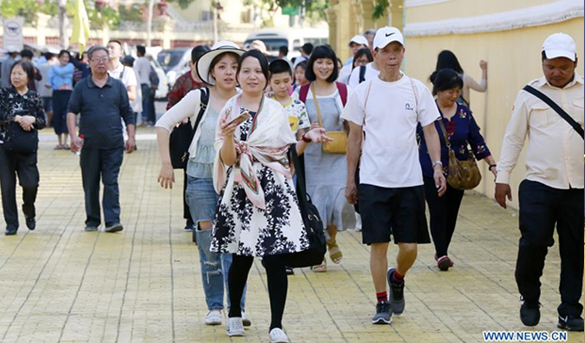 Chinese tourist arrivals to Cambodia up 43 pct in Q1