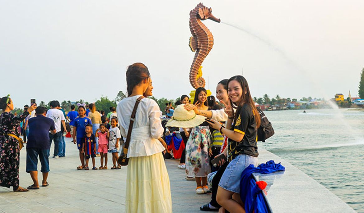 Record rise in Khmer New Year tourists