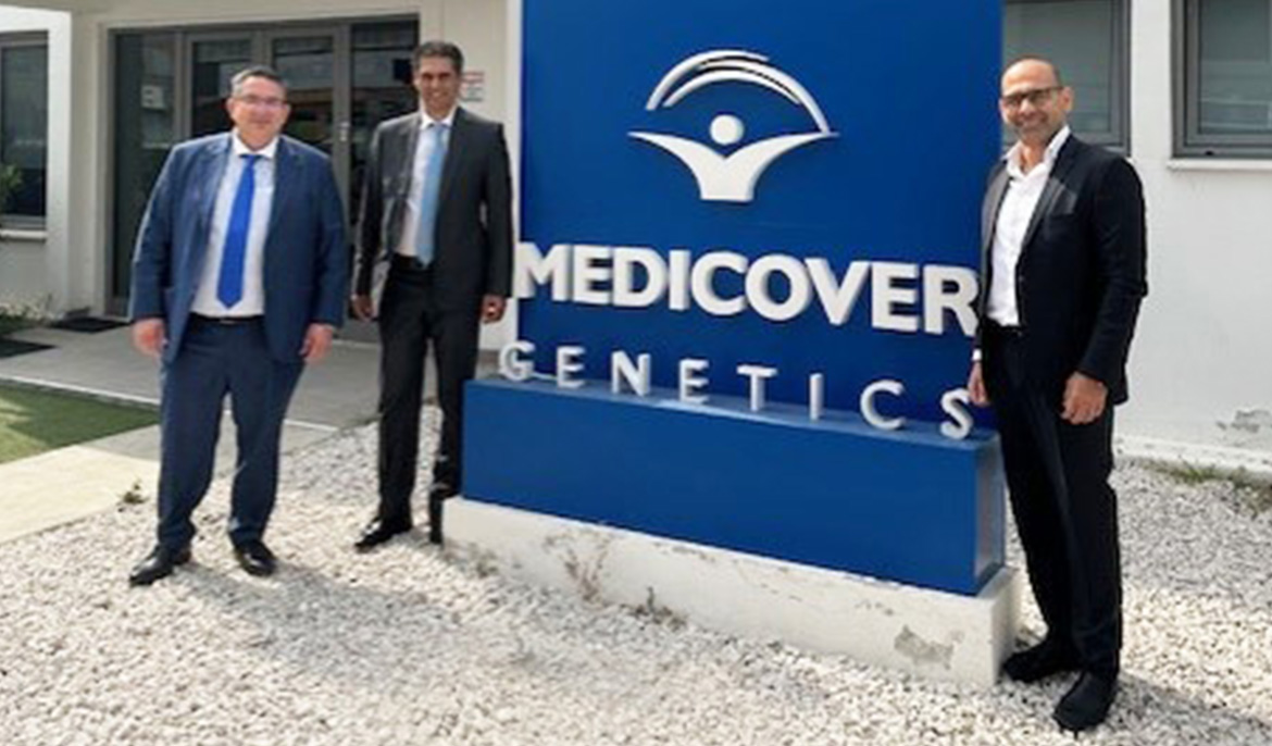 Cyprus Chief Scientist visits Medicover Genetics, praises innovative approach