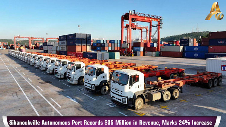 Sihanoukville Autonomous Port Records $35 Million in Revenue, Marks 24% Increase