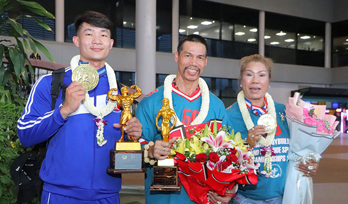 First female Cambodian bodybuilder wins gold