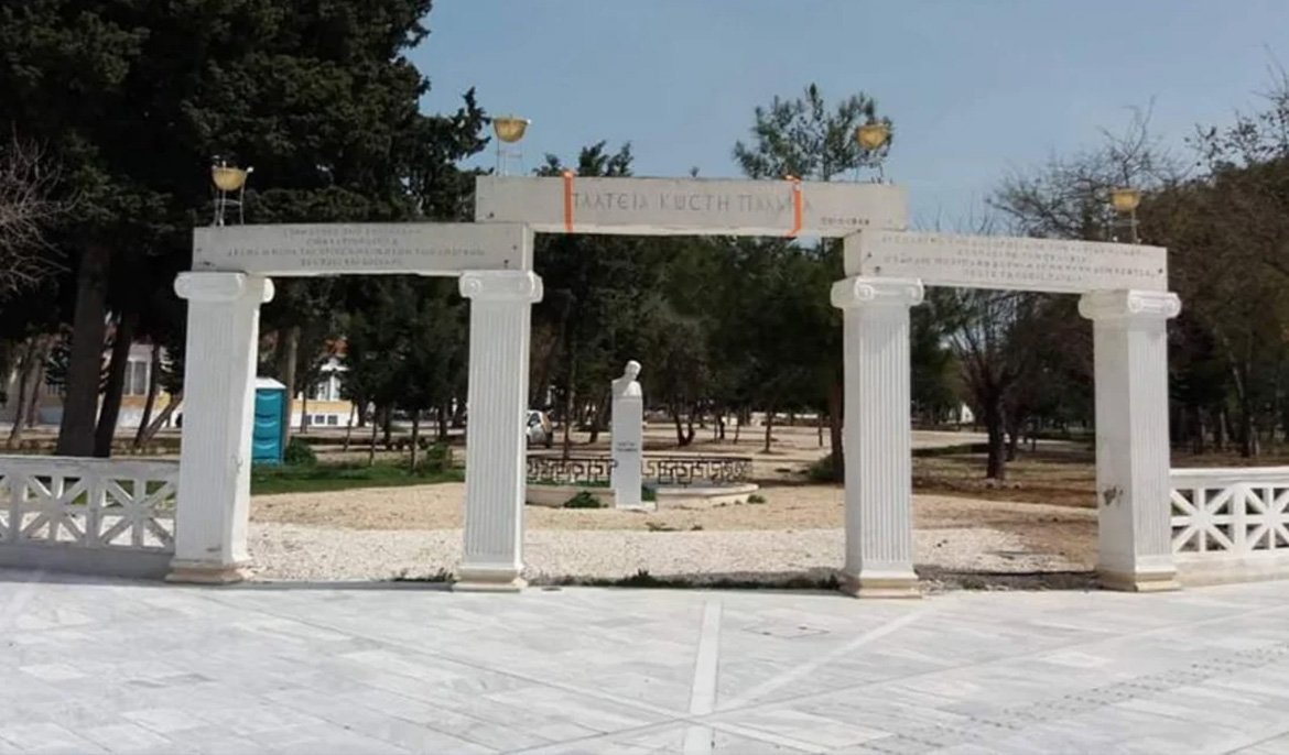 Paphos monument to Greek Revolution complete