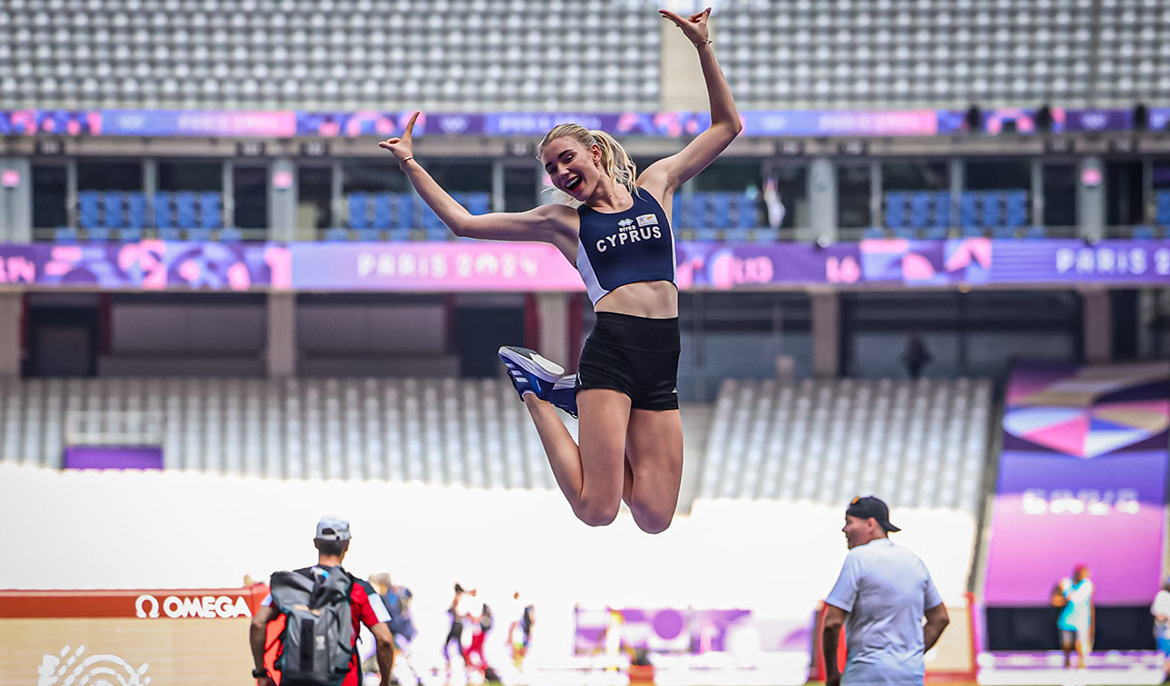 Cyprus’s Kulichenko secures spot in Olympic high jump final