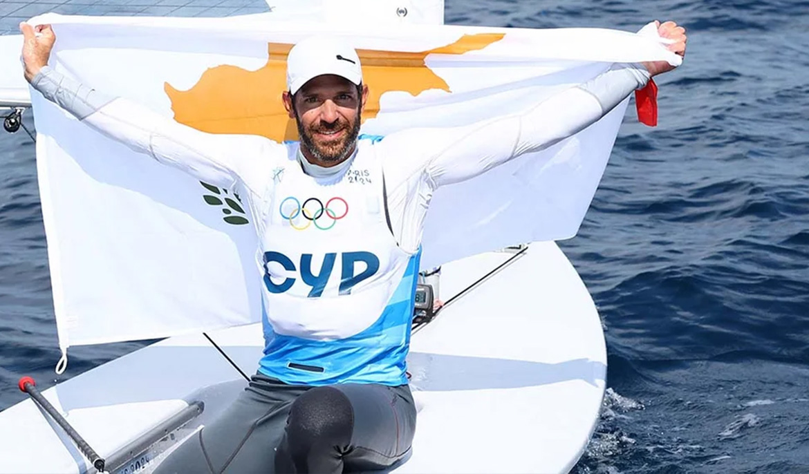 ‘Historic day for Cyprus’ as Kontides wins Olympic silver