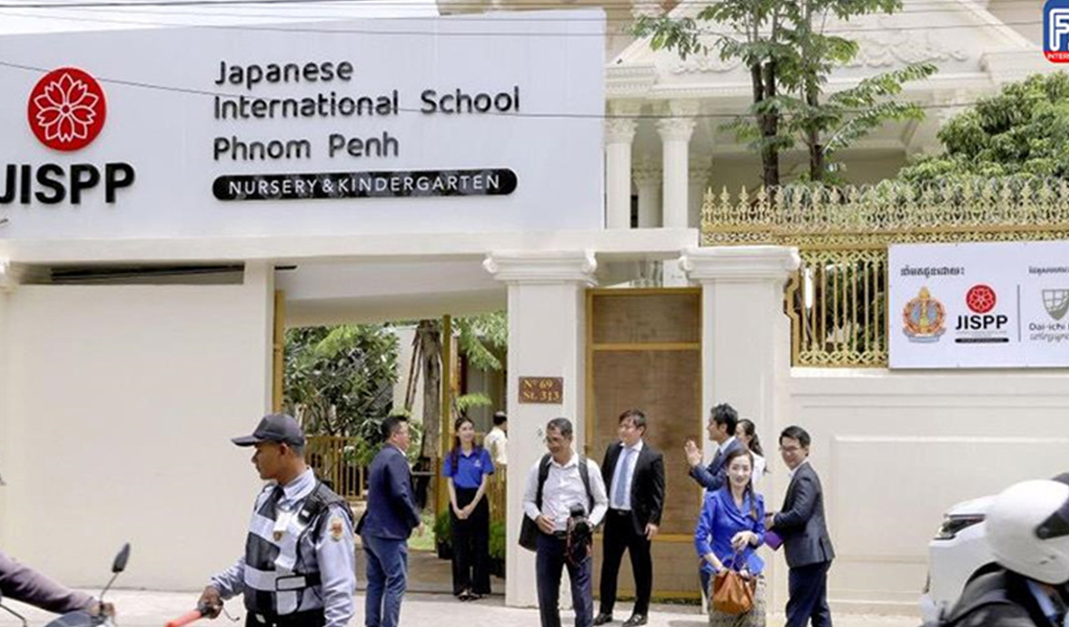 Japanese-style kindergarten opens in Cambodia