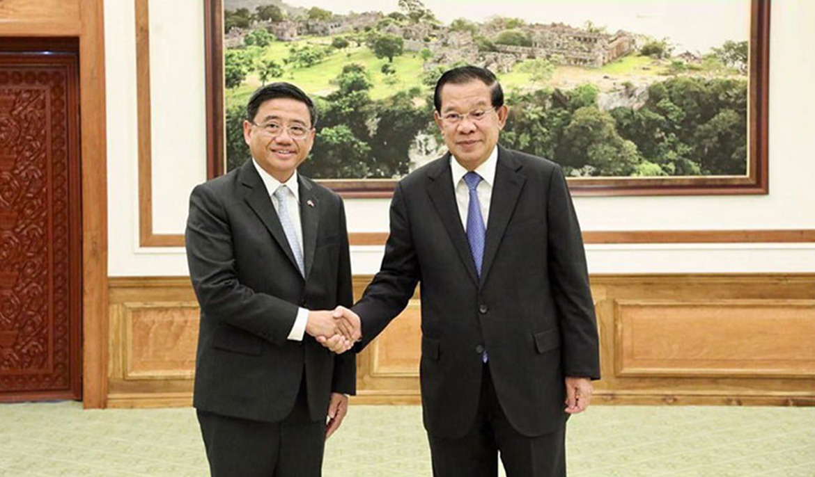 Trade volume between Cambodia, Thailand is growing, Hun Sen says