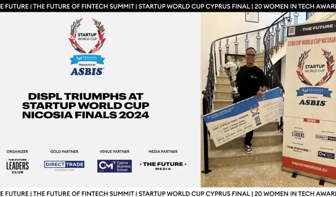 DISPL triumphs at Startup World Cup Nicosia Finals — to represent Cyprus abroad