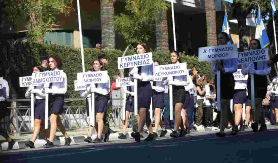 Cyprus marks Ohi Day with parade (photos+videos)