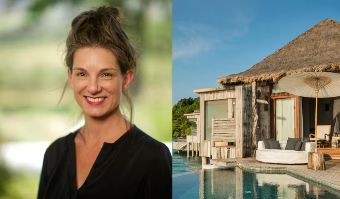 She bought a private island in Cambodia for US$15,000 and turned it into a barefoot luxury paradise