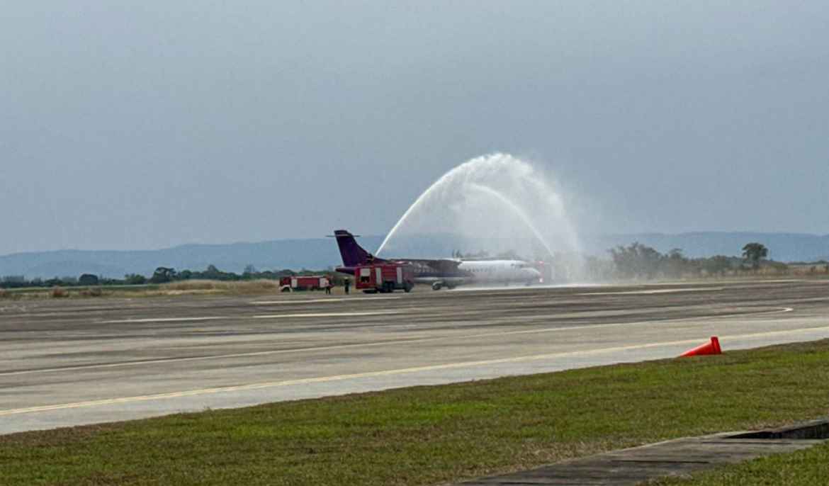 Dara Sakor International Airport receives first chartered flight