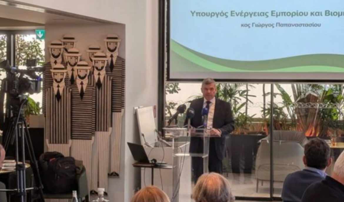 Papanastasiou: Cyprus aims to increase renewable energy