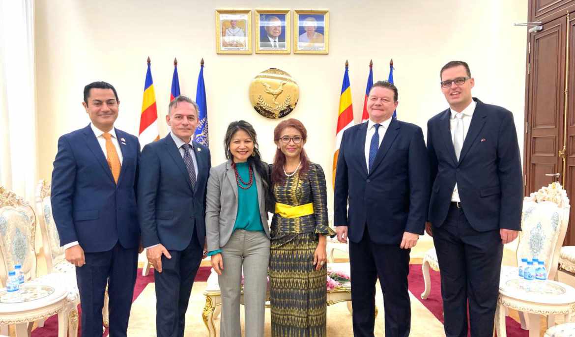 Strengthening Economic Ties: EU Honorary Consuls Engage with Cambodian Finance Ministry