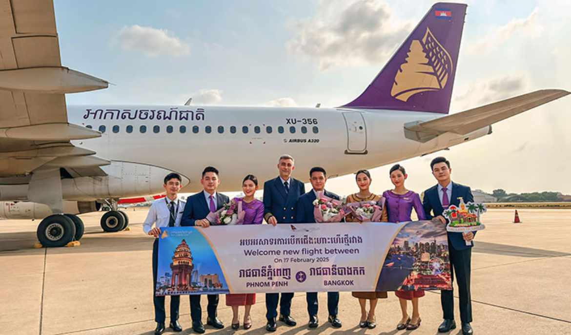 Air Cambodia launches round-trip flight service to Thailand