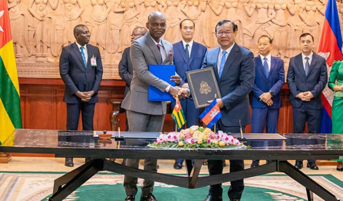 Cambodia, Togo sign deals on bilateral consultations, visa facilitation