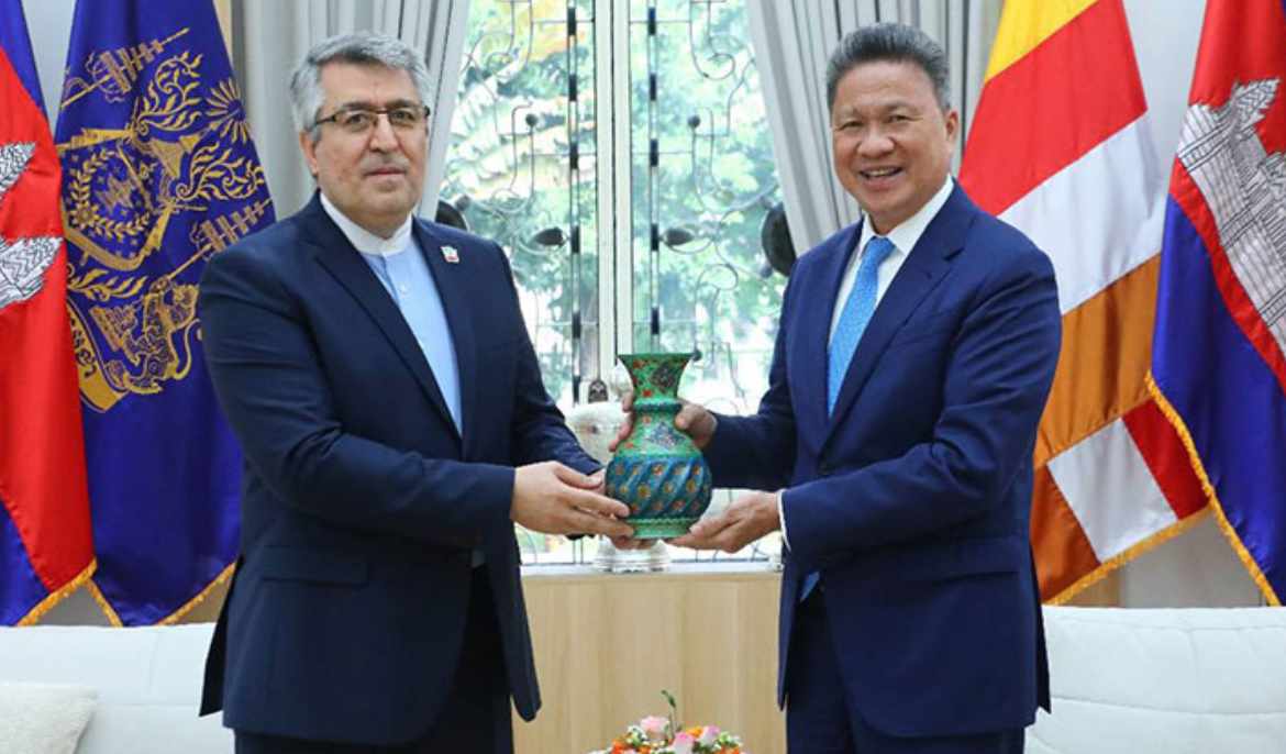 Cambodia, Iran to firm up economic cooperation
