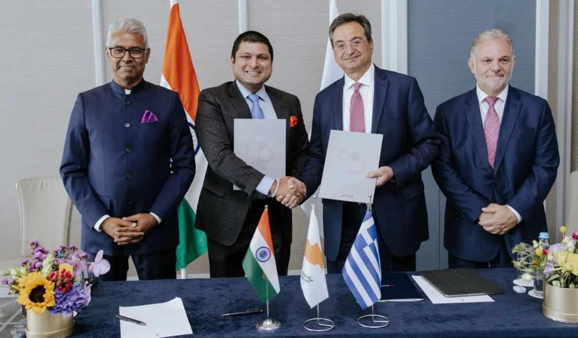 Eurobank facilitates deeper India-Cyprus-Greece economic cooperation