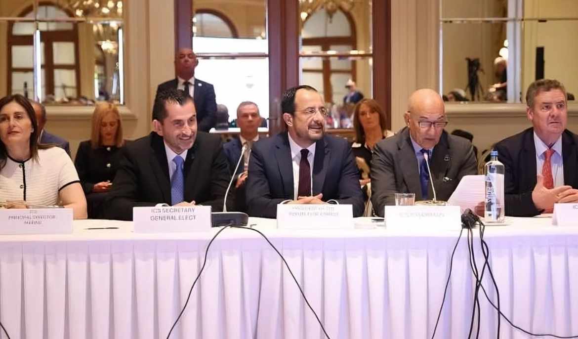 President hails Cyprus’ maritime growth, invites ICS to Cyprus for 2026