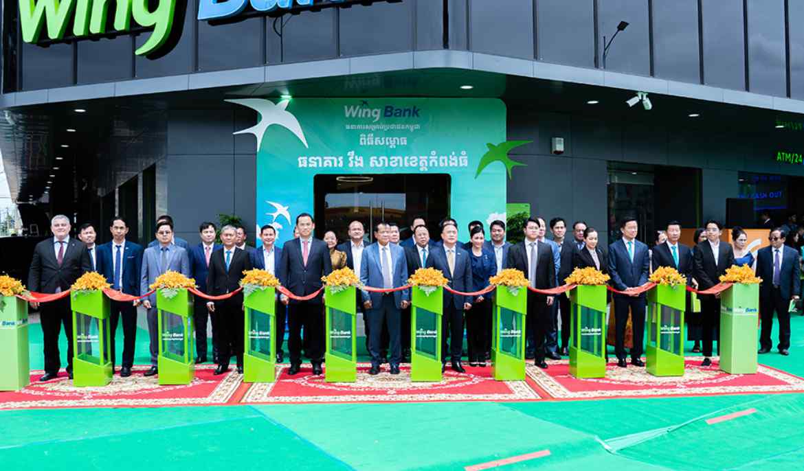 Wing Bank Opens New Branch in Kampong Thom Boosting Financial Access
