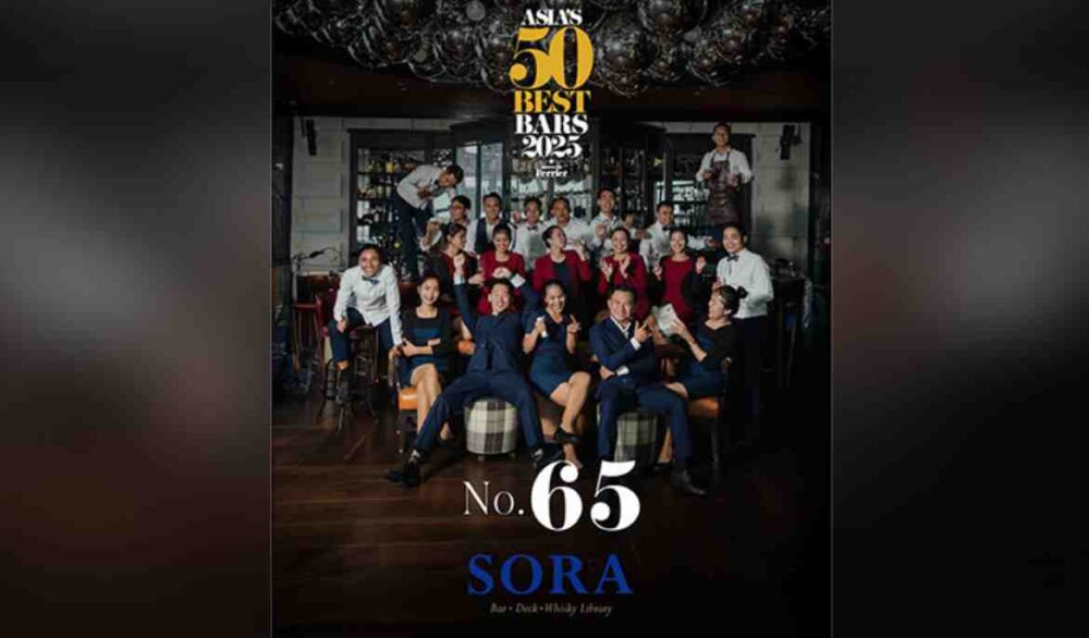 Sora Bar atop Rosewood Phnom Penh makes history as Cambodia’s first entry into Asia’s 50 Best