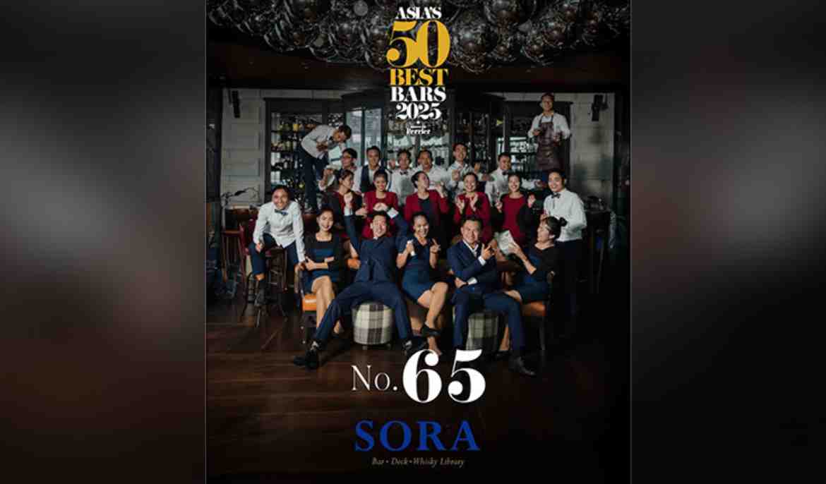 Sora Bar atop Rosewood Phnom Penh makes history as Cambodia’s first entry into Asia’s 50 Best