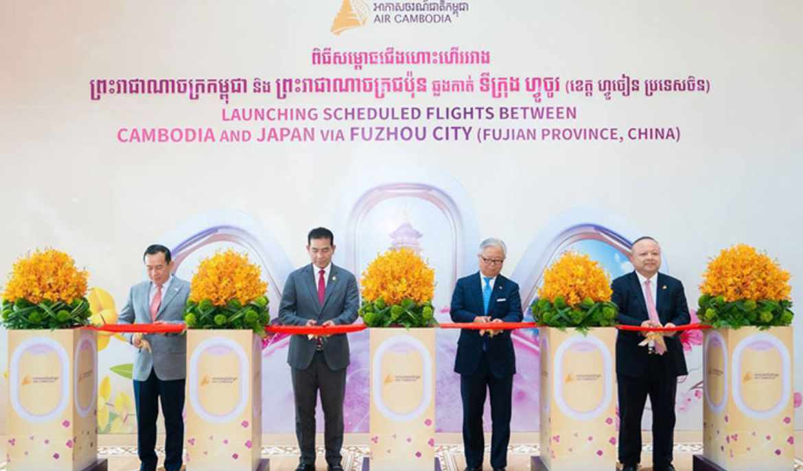 Historic milestone as Air Cambodia commences Phnom Penh–Tokyo flight