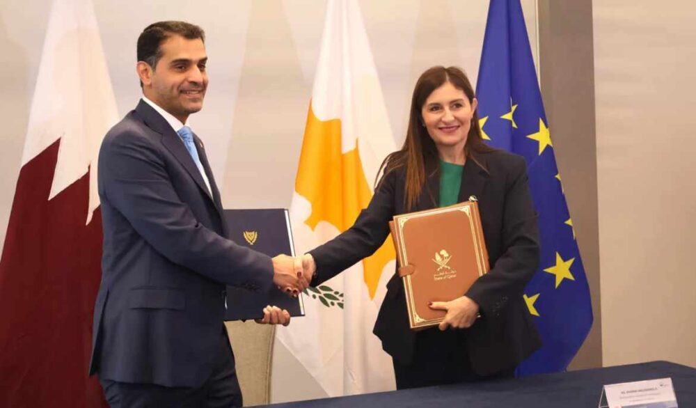 Cyprus and Qatar sign MoU to boost maritime cooperation and green shipping